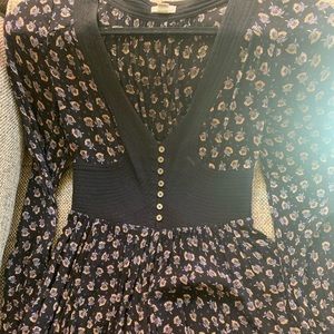 Long sleeve floral romper